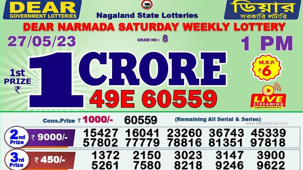 dear-lottery-sambad-result-today-27-5-2023-8pm-6pm-1pm-nagaland-state-lottery-winner-list