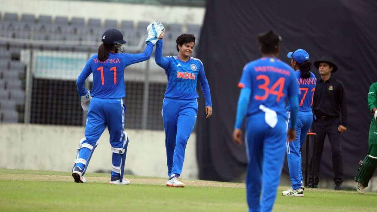 India Women beat Bangladesh Women