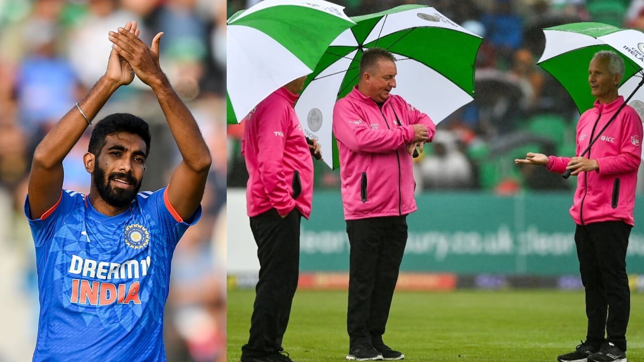 Ireland vs india 3rd and last match before Asia cup 2023 called off due to wet outfield