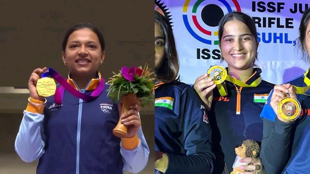India Win Gold Medal Women 25m Pistol