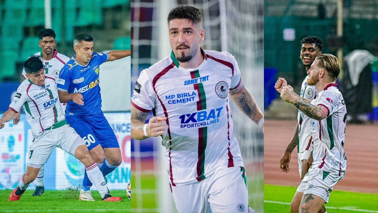 Mohunbagan Super Giant beat Chennaiyin Fc by 3-1 goals and third win for mbsg in this ISL season