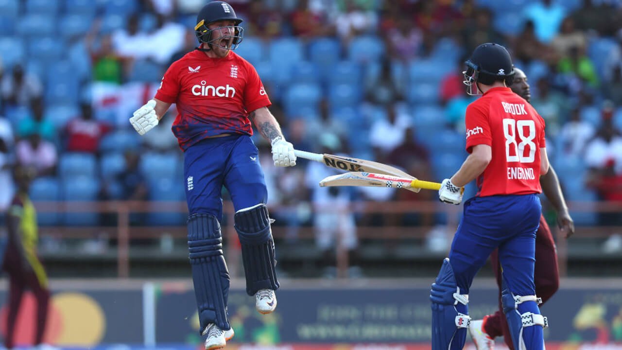 Harry Brook scored 24 runs in the last over against the West Indies and gave England an incredible win T20 series Phil Salt
