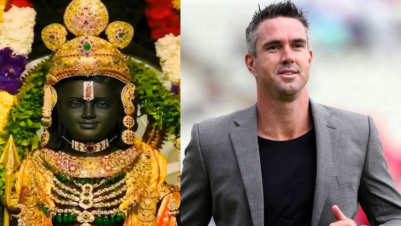 Kevin Pietersen Write Jai Shree Ram