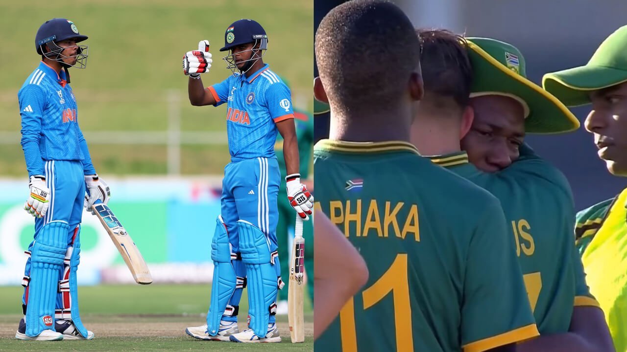 India U19 Team won the semifinal match against South Africa U19 team by 2 wickets and reach to the final as first team of u19 world cup 2024